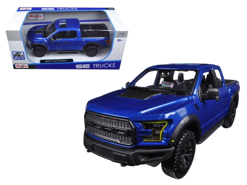 blue Details about   Maisto 1:24 Special Edition Trucks 2017 Ford Raptor 