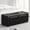 Leather-Black, variant on 43" Storage Ottoman Bench,Upholstered Tufted Bench for Living Room Bedroom Entryway,Linen, Faux Leather Black