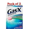 Gas-X Extra Strength Gas Relief Simethicone, Cherry Creme, 48ct, 2-Pack