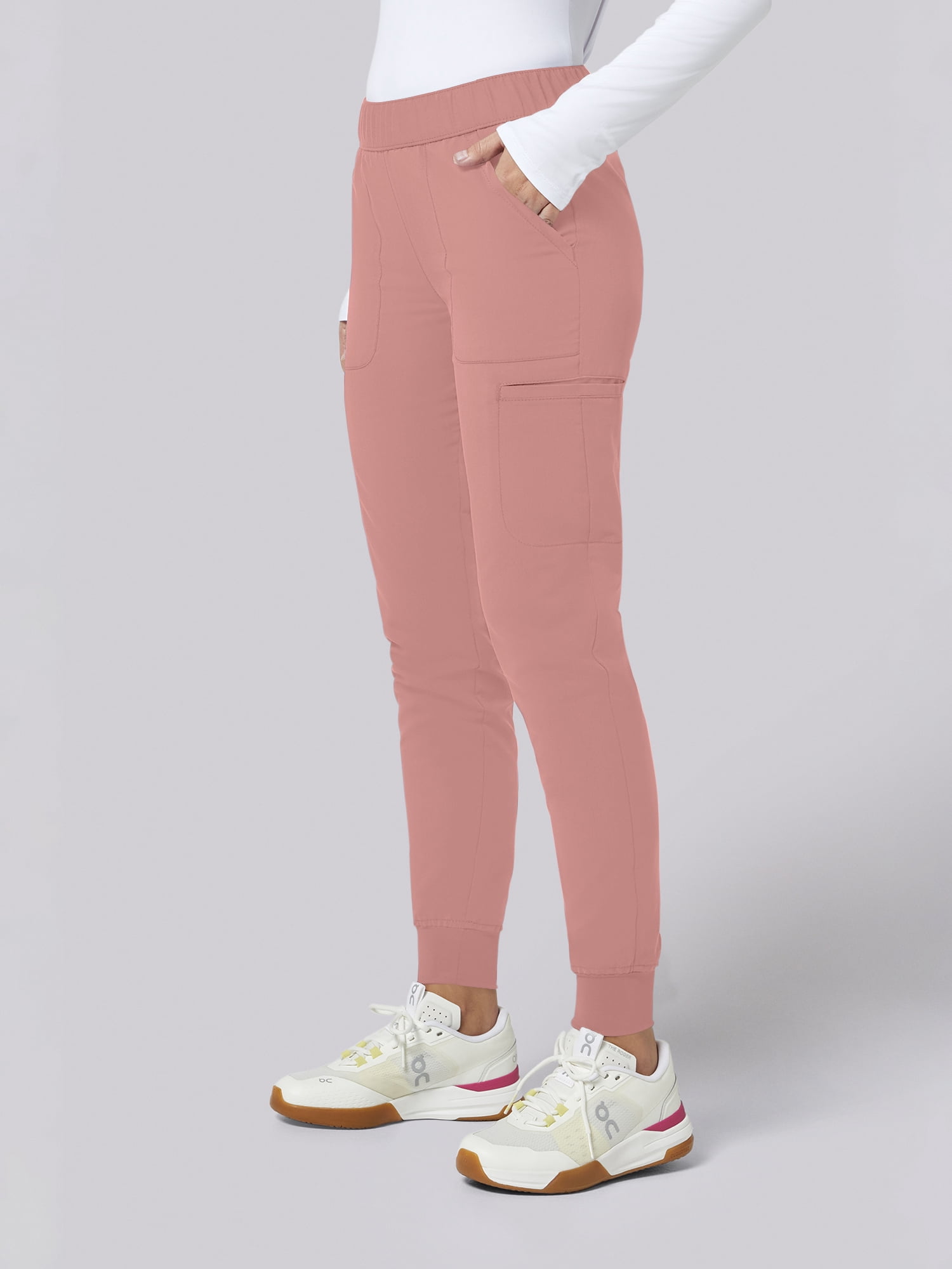 Scrubstar Ultimate Women’s Antimicrobial Cargo Jogger Scrub Pant, Sizes XS–3XL