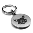 thumbnail image 1 of Stainless Steel Year of the Pig Zodiac Round Medallion Keychain Circle Ring, 1 of 2