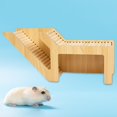 thumbnail image 6 of EHJRE Washable Hamster, Hideaway Hamster House and Habitat Chew Cage Toy Wood Small Animal Hideout Hut Play Toy for Chinchilla Rat, A, 6 of 8