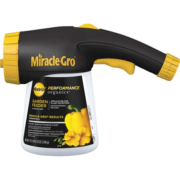 MiracleGro Performance Organics Garden Feeder 3/4 Lb. Hose End Sprayer Liquid Plant Food