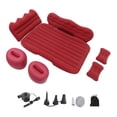 thumbnail image 2 of Colchón Inflable para Coche, Asiento Trasero, Cama para Dormir, Portátil para Adultos, Bomba Eléctrica, Colchón para Acampar, Cama para MPV, SUV, Al a Rojo, 2 of 8