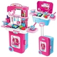 thumbnail image 2 of Juguetes de cocina Para niños y NiñAs, Maleta de almacenamiento de equipo médico de simulación de maquillaje, regalos, Juguetes Para NiñAs, 2 of 4