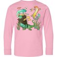 thumbnail image 3 of Inktastic Cute Lizards Hanging out Long Sleeve Youth T-Shirt, 3 of 5