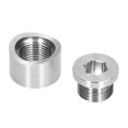 thumbnail image 1 of Tuerca de tapón del sensor de oxígeno O2 tuerca de tapón del sensor de O2 estándar multiusos para tubo de bajada para dispositivo de escape para cabezal ANGGREK Otros, 1 of 8