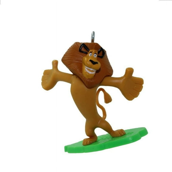 Alex from The Movie Madagascar 2.5" Pvc Ornament Dangler Figure Figurine New