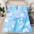 thumbnail image 2 of Feelyou Balloon Ribbon Full Size Sheets, Happy Birthday Party Bed Sheets, 4 Pieces, 2 of 7