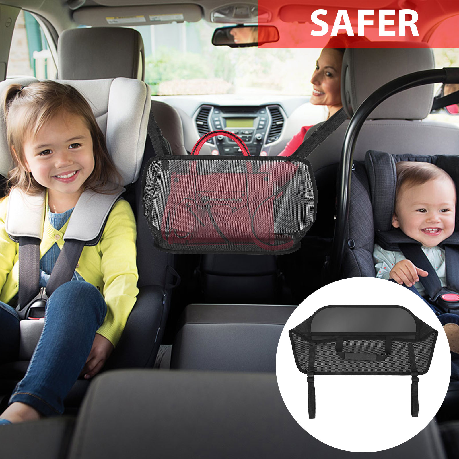 front seat purse holder