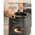 thumbnail image 4 of Ouaken 4L Electric Composter for Kitchen, Smart Countertop Compost Bin, Odorless | Low Noise | Auto-Cleaning | Turn Food Waste into Fertilizer, Indoor Food Waste Compost Machine, Black, 4 of 5