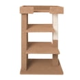 thumbnail image 6 of Callie 3-Level Cat Condo, Cat Tower, Cat Tree by Naomi Home-Color: Beige, 6 of 7