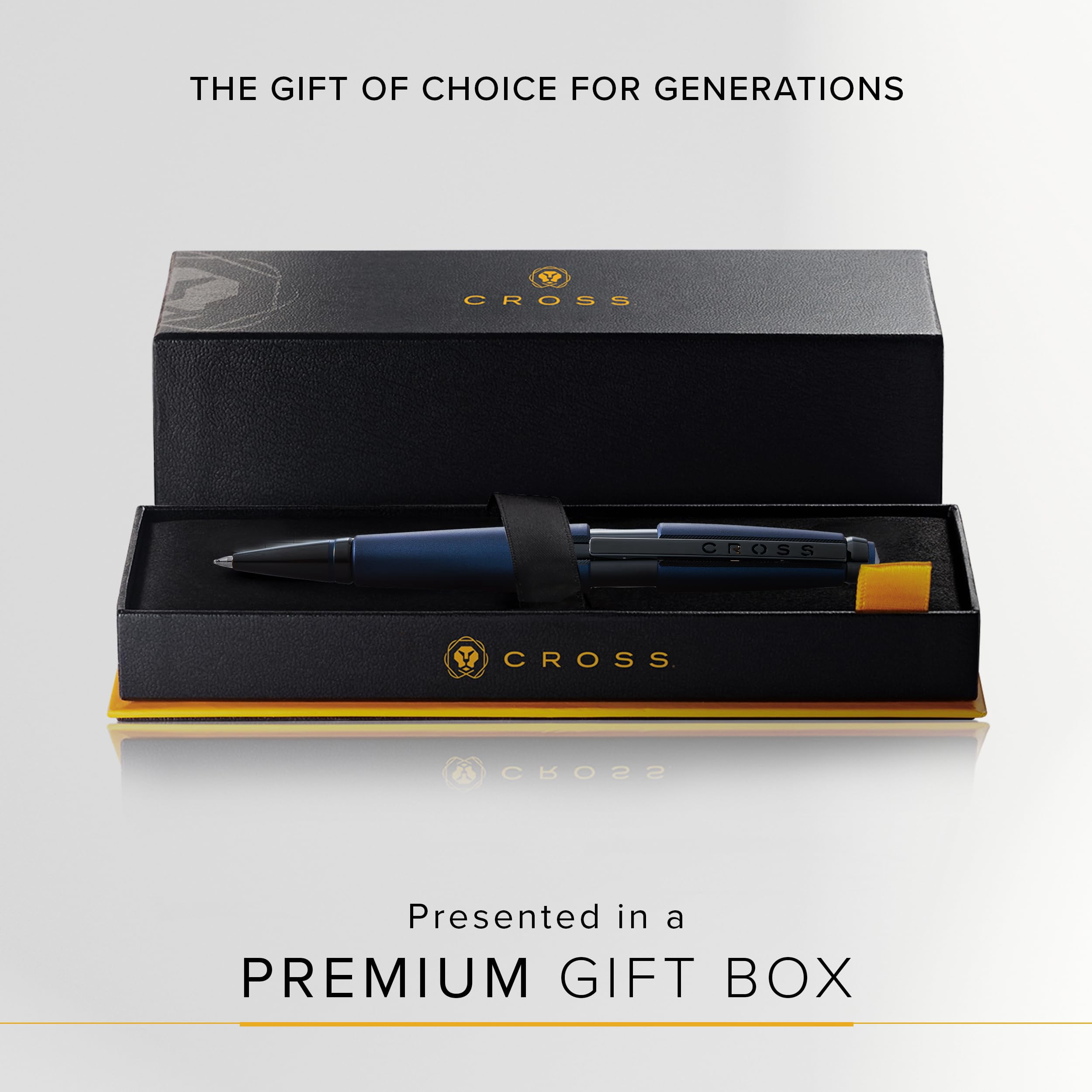 Cross Edge™ Matte Blue Lacquer Gel Rollerball Pen