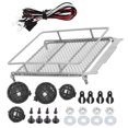 thumbnail image 1 of METAL ROOF RACK LUGGAGE CARRIER DURABLE LED LIGHT MN 1 12 RC CRAWLER MN90 MN90K, 1 of 7