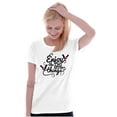 thumbnail image 4 of Cute Enjoy the Little Things Birds Women's Graphic T Shirt Tees Brisco Brands M, 4 of 5