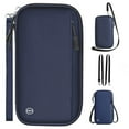 thumbnail image 1 of Passport Wallet RFID Blocking, Travel Family Passport Holder Waterproof Passport Bag, Large Capacity Passport Cover, Travel Document Holder for Passports,Cards,Flight Tickets, 1 of 5
