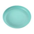 thumbnail image 2 of Luncheon Bowl Plate, Plastic Plates Reusable, BPA-Free Wheat Straw & Plastic Plates Lightweight Plate for Snacks, Fruits, Nuts, and More, Dishwasher Safe, 2 of 6