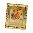 thumbnail image 2 of 1:12 Scale Dollhouse Wall Mural Frame Ornament Resin Vintage Style Picture Frame Flowerpot, 2 of 8