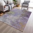 thumbnail image 6 of Dalyn Rugs Machine Washable Indoor/Outdoor Chantille Purple 10' x 14' Rug, 6 of 9
