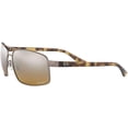 thumbnail image 3 of Ray-Ban Men's Rb3604ch Chromance Mirrored Square Sunglasses, 3 of 7