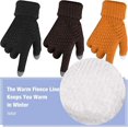 thumbnail image 4 of 4 pares de guantes de invierno para mujer con pantalla táctil, 4 of 5
