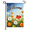 Garden Flag-1, variant on Wildflower Dragonfly Garden Flag 12×18in Double Sided, Watercolor Nature Yard Banner, UV Outdoor Decor for Farmhouse, Lawn, Patio and Cheerful Spring Outdoor Layout