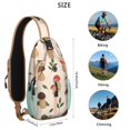 thumbnail image 5 of Sling Bag Mushroom Hiking Sling Backpack Travel Bag Hiking Bag for Men Women, 5 of 6