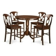thumbnail image 3 of 5  Pc  counter  height  Dining  set  -  Table  and  4  Kitchen  bar  stool., 3 of 5