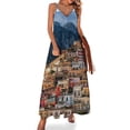 thumbnail image 1 of Vestido sin mangas de Italia Positano, elegante vestido de fiesta para mujer , vestido de noche para mujer, vestido para niña, 1 of 7