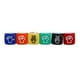 thumbnail image 3 of Juego de dados acrílicos poliédricos | Dados de resina multicara | Paquete de 6 piezas | Dados de juego grandes de 2 cm | Surtido Colorido | Accesorios para juegos de mesa RPG | Dados multicolores, 3 of 7