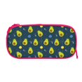 thumbnail image 3 of Vsdgher Avocado in Space Print Large Capacity Pencil Case Pouch with Zipper, Portable Aesthetic Big Capacity Pencil Cases Pen Office Travel Stationery Bag, 3 of 8