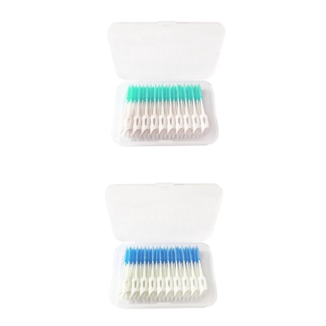 Cepillos Interdentales de Silicona Suave de 320 Piezas Cepillo de para