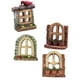 thumbnail image 3 of ColoMX 4 piezas de decoración de jardín en miniatura: Ventana de jardín en miniatura - Adornos creativos de maceta para acuarios y decoración del hogar, estilo aleatorio, 3 of 7
