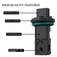 thumbnail image 2 of Transemion 12671624 Mass Air Flow Sensor Air Flow Meter Flow Meter Air Flow Sensor For Cruze Trax Diagnosis, 2 of 6