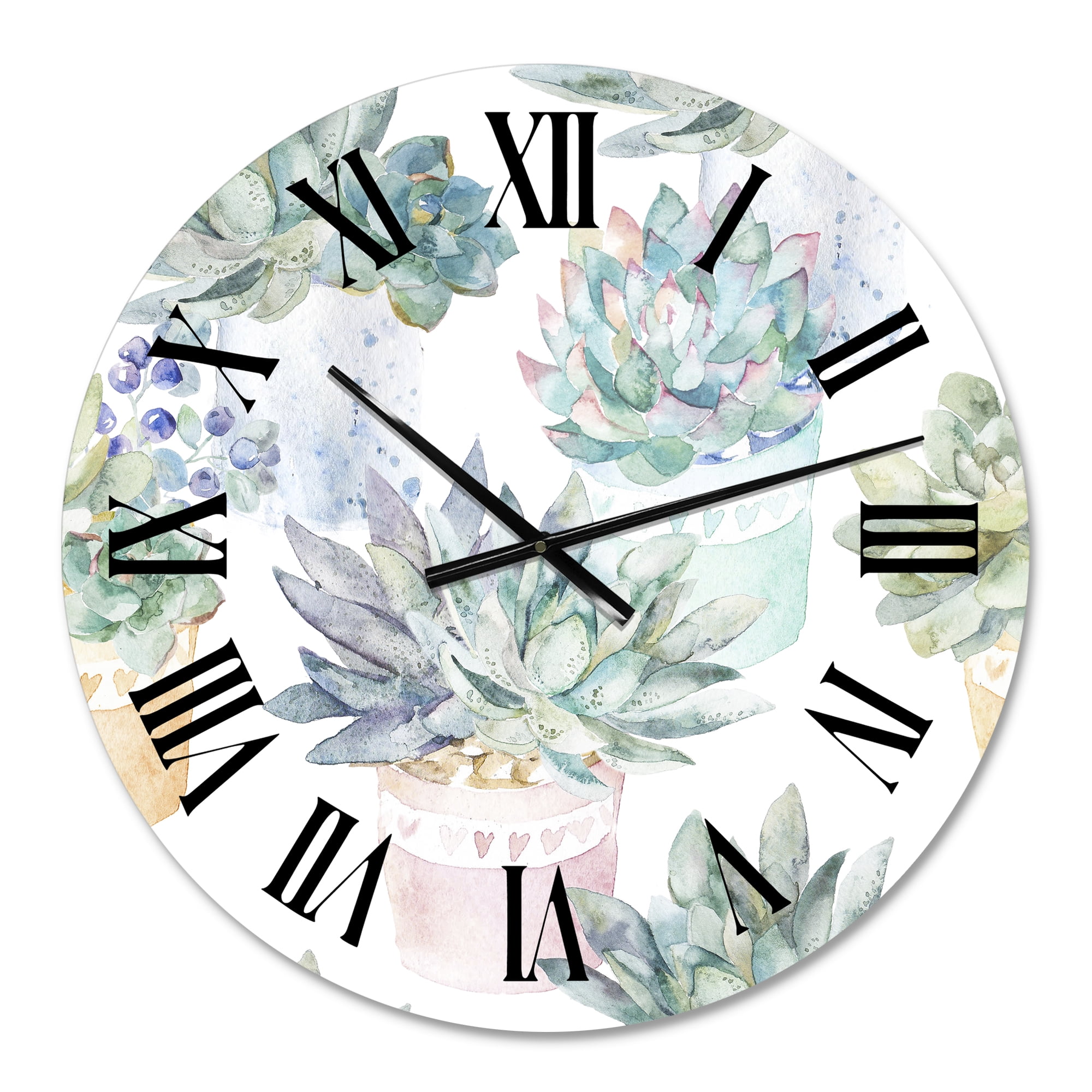 Designart 1 in Traditional Wall Clock