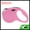 Pink, variant on Unique Bargains Retractable Pet Leash Classic Dog Leash Soft Handle Blue 196.85"