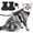 Black, variant on Newborn Escape Proof Cat Harness and Leash Set, Adjustable Neck Size Kittens Vest with Reflective Strip,Comfortable Outdoor Vest