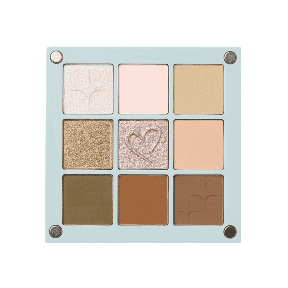 Beauty Creations - Give Me Moss Magnetic Eyeshadow Palette, 9 Shades, Mattes and Shimmers, Cruelty-Free