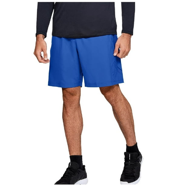 UNDER ARMOUR Mens Blue Drawstring, Athletic Shorts XXL