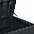 thumbnail image 6 of Duramax CedarGrain Durabox 110 Gallon Outdoor Deck Storage Box Bench, Grey, 6 of 10