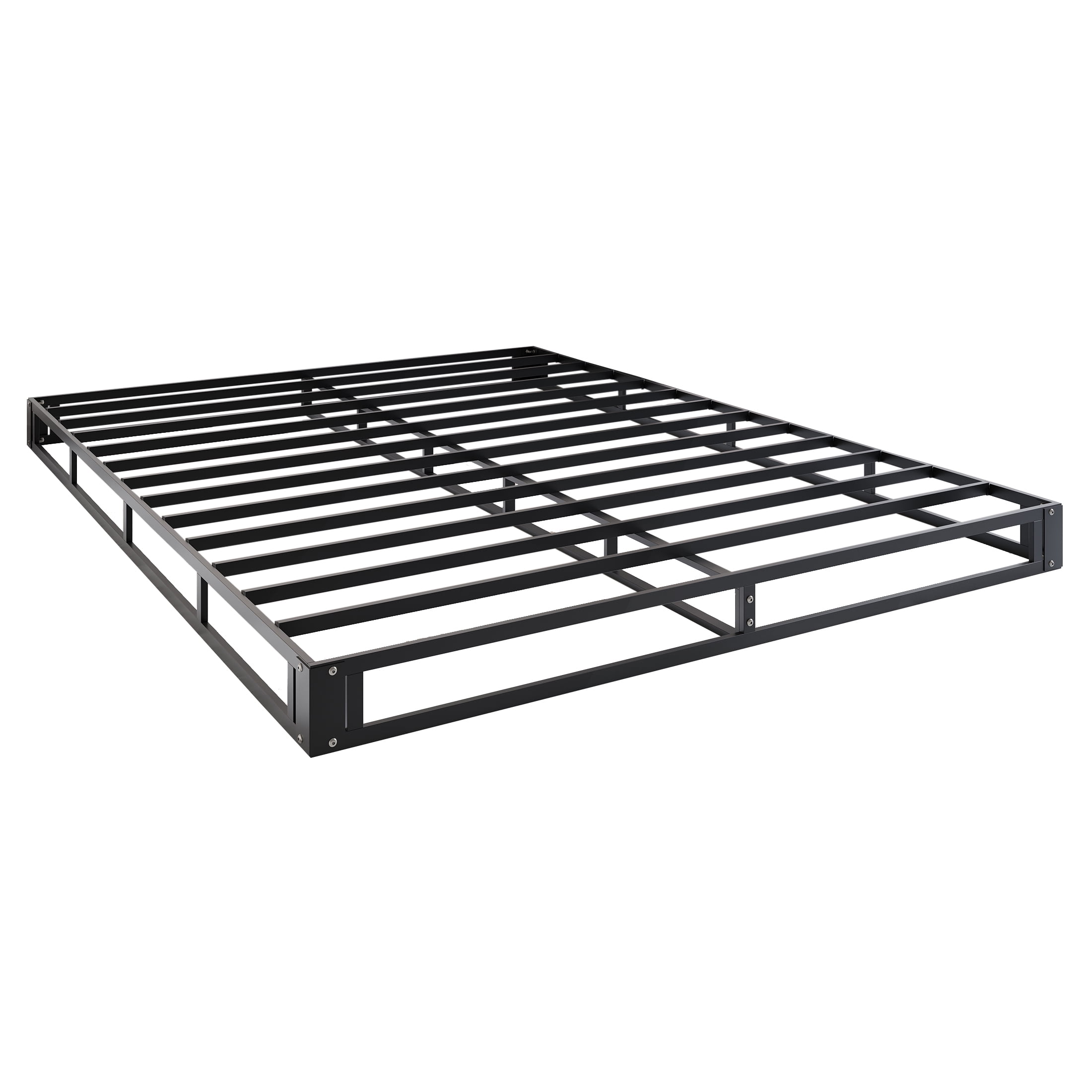 Castle Place 5" King Size Metal Box Spring in Warm Grey Linen