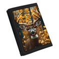 thumbnail image 2 of CHAQLIN Forest Deer Portrait Portable Children's Wallet, Polyester Trifold Card Wallet Protective Kids Trifold Wallet for Travel Outdoor, 2 of 6