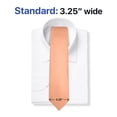 thumbnail image 3 of Corbata Clásica Umo Lorenzo para Hombre Coral en Satén de Poliéster 145x8 cm, 3 of 5