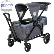 Baby Trend Expedition Wagon Stroller, Solid Print Gray
