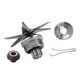 thumbnail image 1 of Stainless Steel Mixing Knife Mixing Cup Universal Knife Parts, 1 of 5