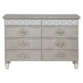 thumbnail image 4 of ACME Commode en Bois 6 Tiroirs Varian avec Incrustation Miroir en Argent, 4 of 6