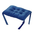 thumbnail image 2 of Cojines lavables para asientos para niños Cojines para sillas Asientos para bebés del asiento para niños con de cuatro correas Azul oscuro, 2 of 8