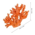 thumbnail image 2 of Pretyzoom Yellow Decorative Coral Sculpture for Home Office Tabletop Decor, 2 of 6