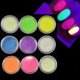 thumbnail image 4 of Arena fluorescente para decoración nocturna, ideal para botellas de deseos y paisajes acuáticos, 3 paquetes de 30g en tonos azul y verde., 4 of 6