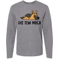thumbnail image 3 of Inktastic Napping Dis Tew Much German Shepherd Long Sleeve T-Shirt, 3 of 5